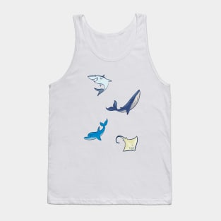 Sea swimmer Tank Top